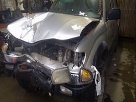 2001 TOYOTA TACOMA SILVER SR5 CREW CAB 3.4 AT 4WD,  Z24883